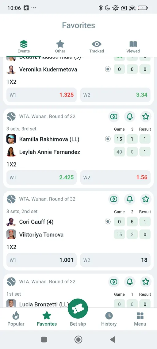 BetWinner — скриншот 4