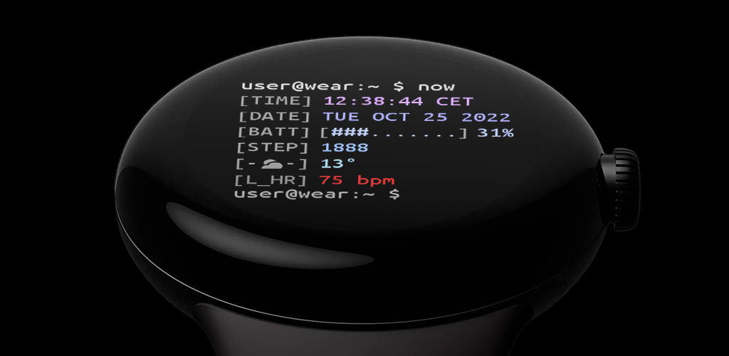 Terminal Watch face